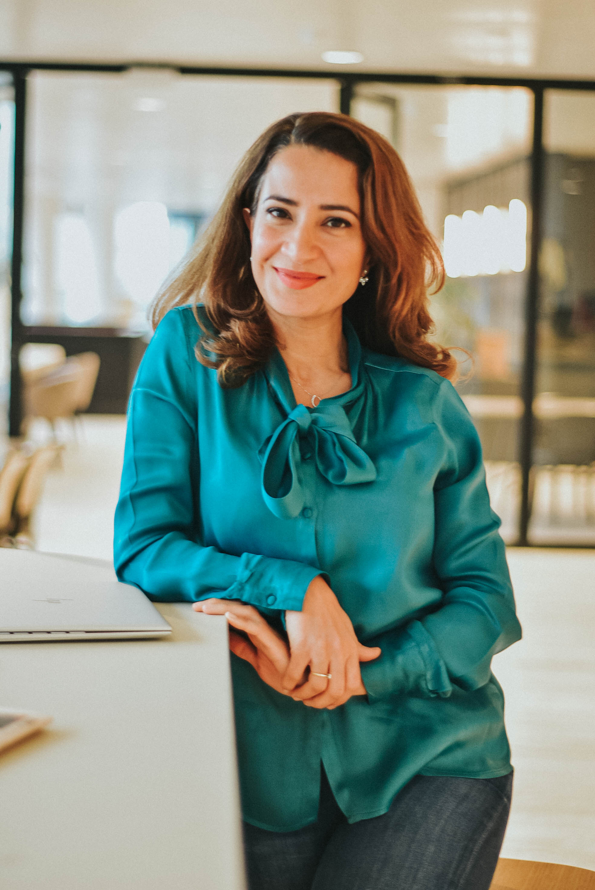 Abeer Mahdi aan het werk - beterwerken.ai